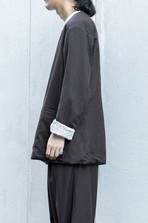 【YUTA MATSUOKA】"GENTLY CLOTH ZIP JACKET"